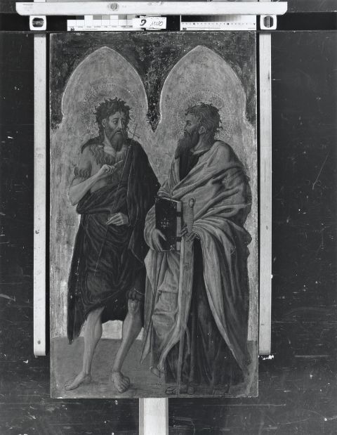 Christie's — Garelli Tomaso - sec. XV - San Giovanni Battista e san Paolo — insieme